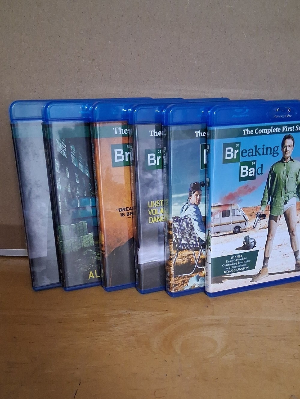 Breaking Bad: The Complete First Season Blu-ray Set - Blue Cases